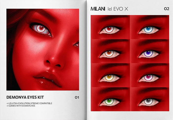 MILANI - "DEMONYA" EYES KIT / DEMO