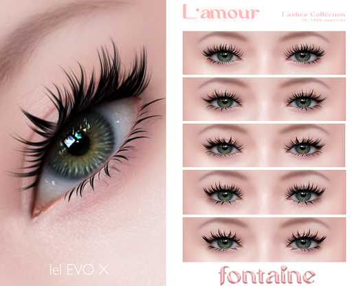 Fontaine Cosmetics - L'amour Lashes Collection