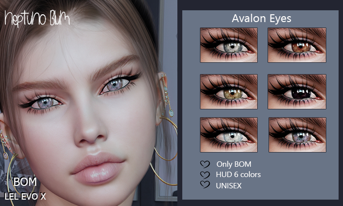 *Neptuno Blum : AVALON Eyes - [  Only BOM]