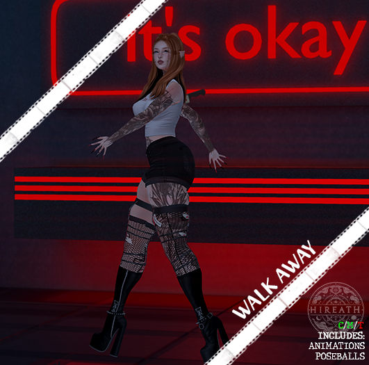 -H- Walk away