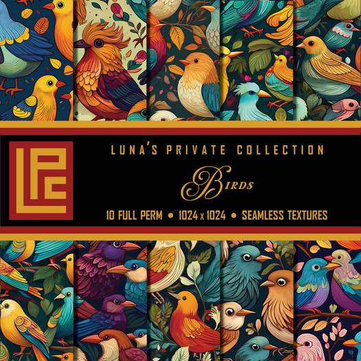 LPC Birds Seamless Full Perm Textures
