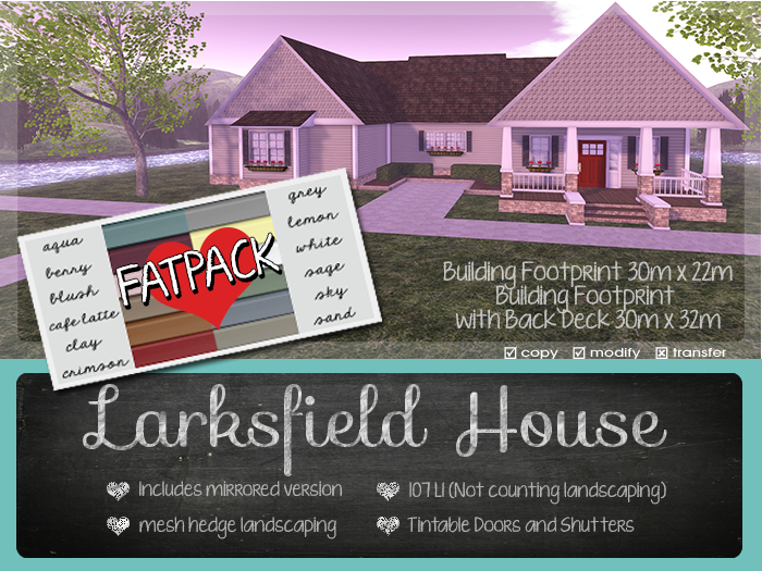 Poshinista - Larksfield House (Clay)