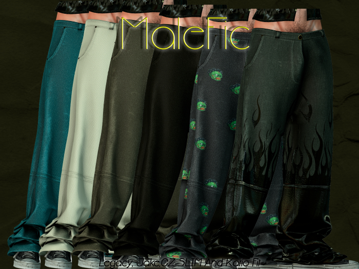!!MaleFic Wide Leg FatPack