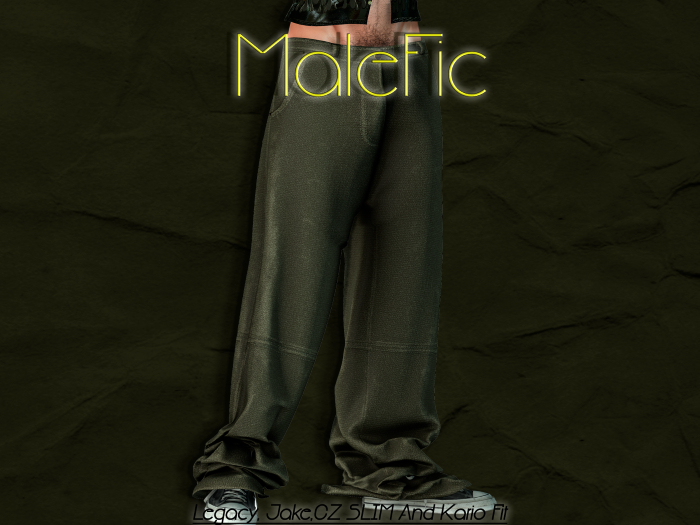!!MaleFic Wide Leg - Brown