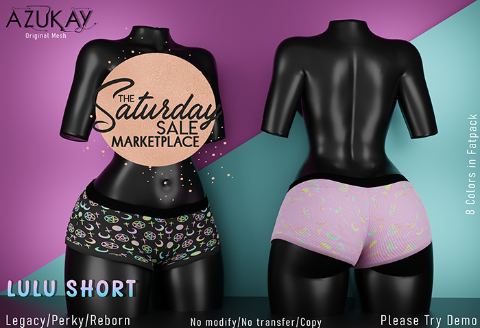 Azukay Store - LULU SHORT FATPACK