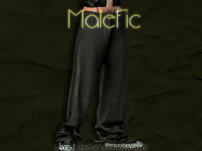 !!MaleFic Wide Leg - Grey