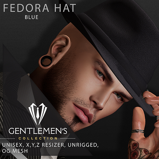[GC] Fedora Hat Blue