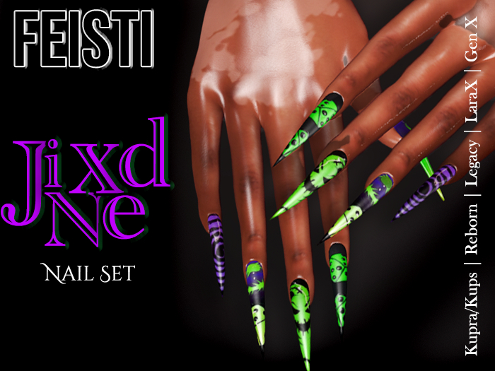 FEISTI Jinxed Nail Set Pack