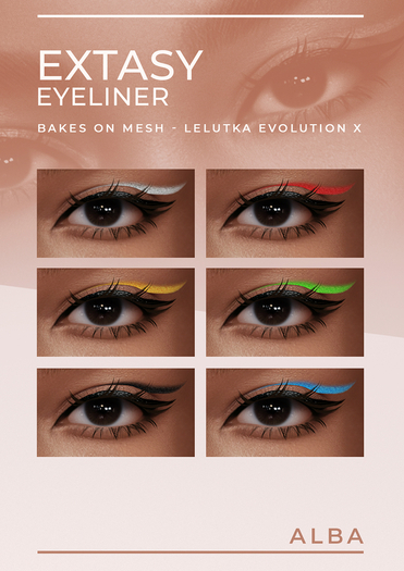 ALBA - Extasy Eyeliner - Lel Evo X