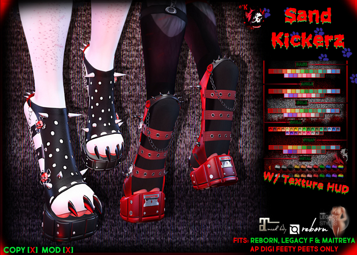 e*K Sand Kickerz - [Reborn, Legacy & Maitreya]