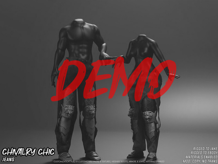 :DOBS: Chivalry Chic Jeans DEMO