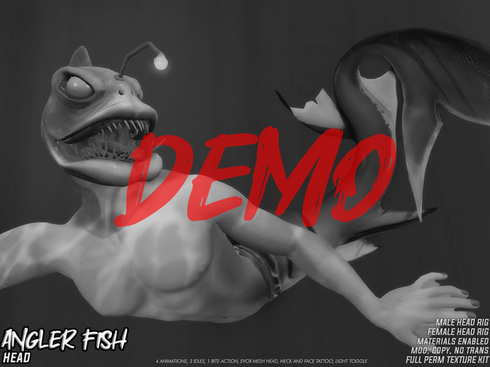 :DOBS: Angler Fish Head DEMO