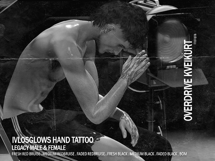 OVERDRIVE KVEIKURT - VLOSGLOWS HAND TATTOO DEMO