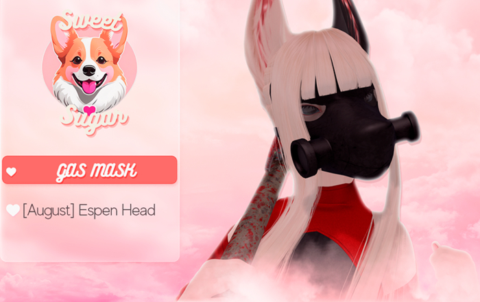 [ Sweet ] Gas Mask for Espen Head