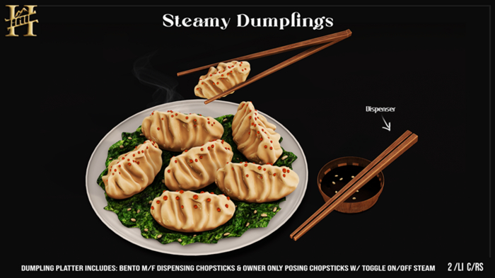 Chef Hill. Steamy Dumplings