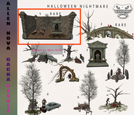 01 {SWP} Halloween Nightmare RARE - SALE !
