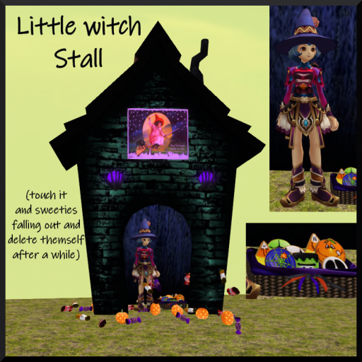 Little witch - Stall trick or treat 24 VB