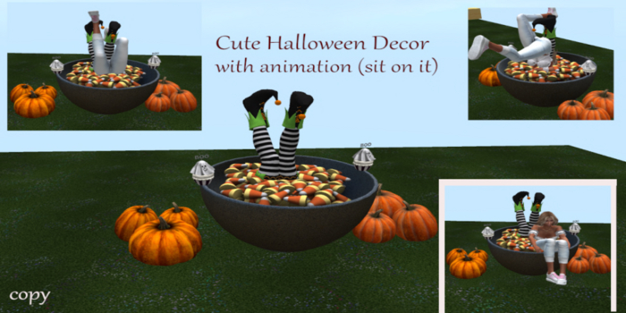 C.M.D. - Cute Halloween Decor w. animation VB