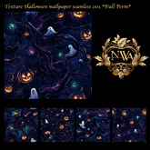5pc Halloween wallpaper texture seamless *Full Perm* 001