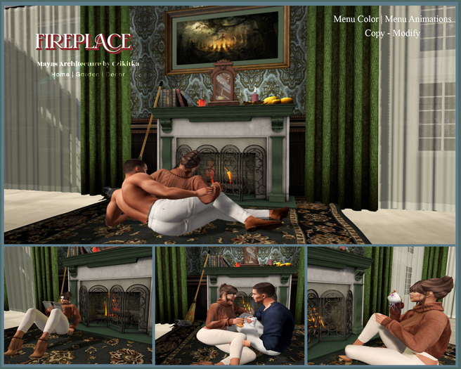 Halloween | Fireplace 