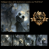 5pc Dance of the dead wallpaper texture seamless *Full Perm* 003