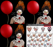 SEmotion Libellune Halloween Masks #27 - SALE !