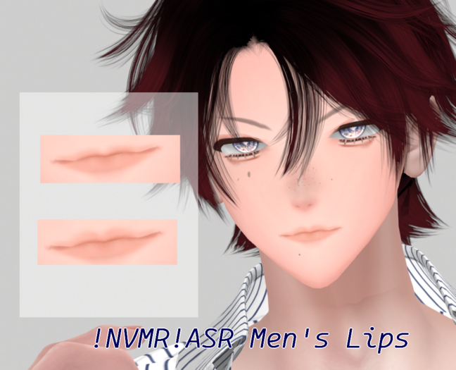 !NVMR! ASR Men's Lips
