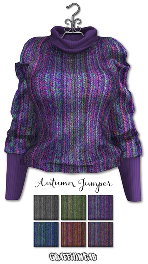 Graffitiwear Multicolor Autumn Jumper