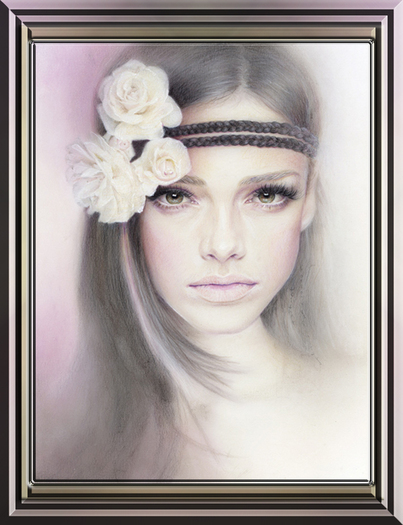 Heather Artwork framed