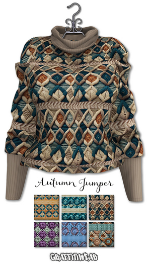 Graffitiwear Cableknit Autumn Jumper