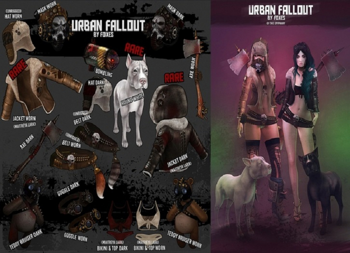 Foxes - Urban Fallout - Jacket - Lara Exclusive -Worn[box] RARE