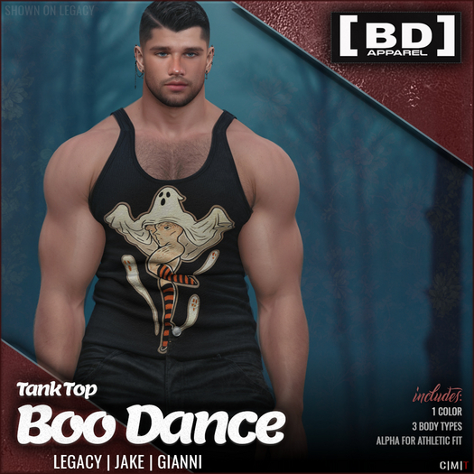 [BD] Boo DanceTank Top