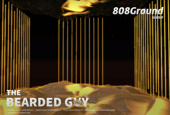 Eight Ground Backdrop - The Bearded Guy