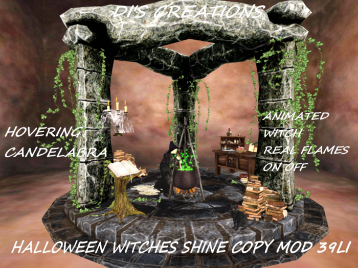 HALLOWEEN WITCHES SHRINE