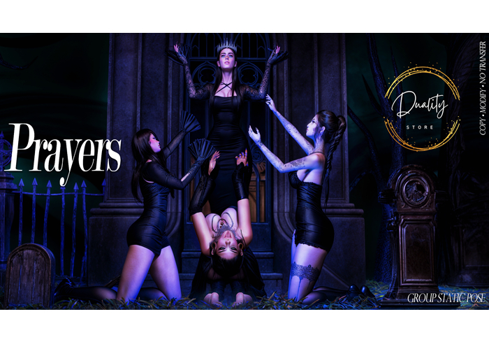 [DSt] Prayers - Group Pose [3 females]