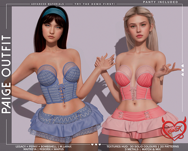 [erotiK] Paige Skirt FATPACK