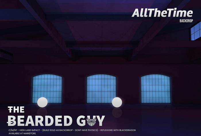 All The Time Backdrop - The Bearded Guy