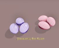 {Petite Maison} Spring Eggs: Lavender Gingham
