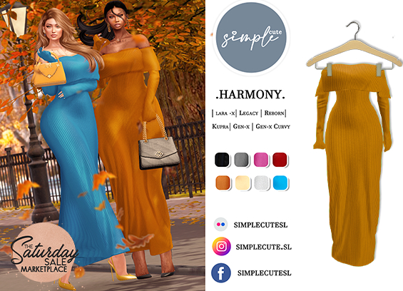 /simpleCUTE/  Harmony- Orange  /ADD ME//