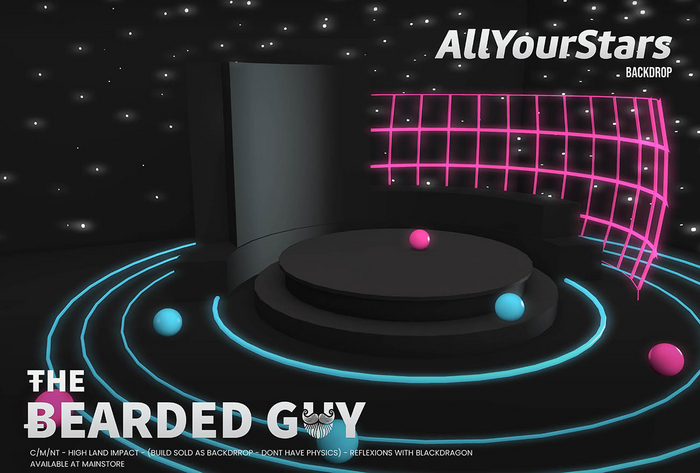 All Your Stars Backdrop - The Bearded Guy