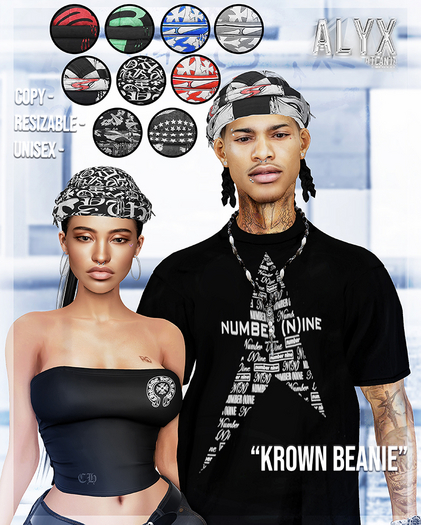 ALYX. Krown Beanie (Fat-Pack)