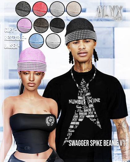 ALYX. Swagger Spike Beanie V1 (Fat-Pack)