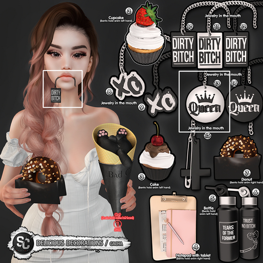 13. [ SpotCat ] Delicious decorations - Queen / Silver