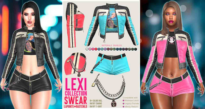 Leather Shorts - Lexi 