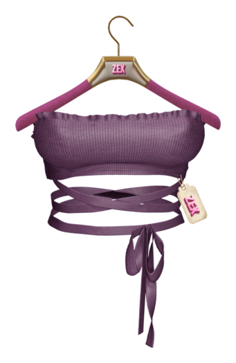 Bombshell top strapless * Plum *