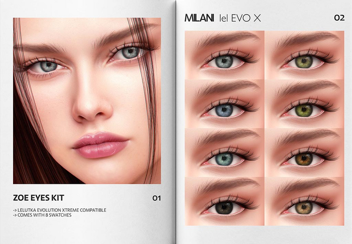 MILANI - "ZOE" EYES KIT / DEMO