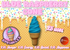 Second Life Marketplace - MyStory Blue Raspberry Cone