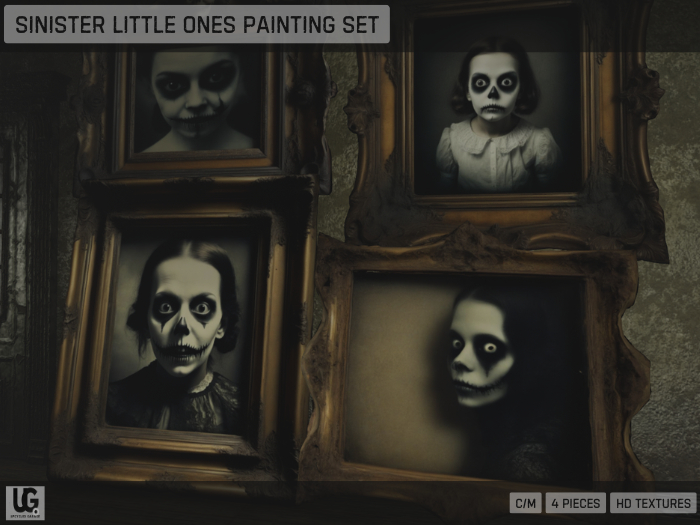 [UG] : Sinister Little Ones Painting Set
