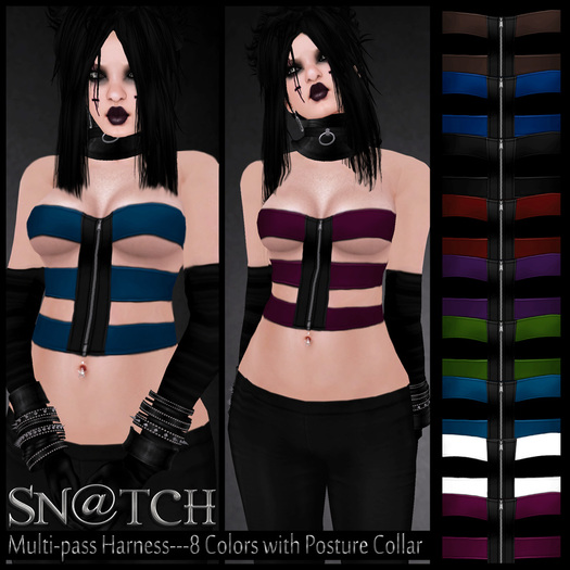 :::Sn@tch Multipass Harness Top:::