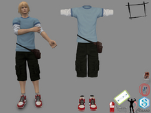 Full Perm SAVE!!! Explorer Tourist Full Outfit Slink, Belleza Jake, Signature Gianni, Ocacin Gamit, Onupup, Adin, Legacy